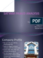 Satyam Fraud Analysis: Presented By: Abhishek Mehta Anshul Singh Ashish Arora Shanta Mohanty Samarth Saxena