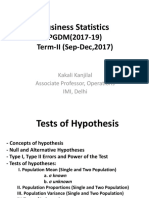 Hypothesis Test