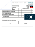 HSE-F-016 Lista de Verificación de Elementos de Izaje