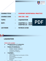 Cgr660 10 Liquidation