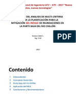 Aplicacion Del Analisis de Multi-Criteria (Mca) en La Planificación para La Mitigación de Inundaciones en La Parte Baja Del Rio Chillón