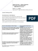 James Madison University - College of Education MSSE 470/: Social Studies Lesson Plan Format