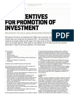 Tax Incentives For Promotion of Investment: Relevant To Acca Qualification Paper P6 (Mys)