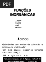 Funções Inorgânicas