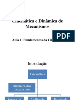 Cinemática e Dinâmica de Mecanismos 1 PDF