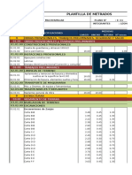 Formato para Metrados de Vivienda