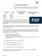 Capability Indices: P P P PK