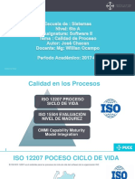 Calidad de Proceso