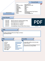 Reza Mardi Putra: Personal Details