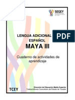 Cuaderno Julio 2017 de Lengua Maya Iii - 2