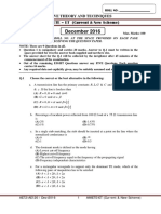 December 2016: AMIETE - ET (Current & New Scheme)