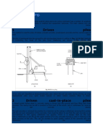 Methods of Piling.: 1 Driven Piles