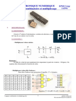 Logique Combinatoire Et Multiplexage PDF