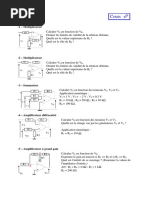 Ampli + Filtre Actif PDF