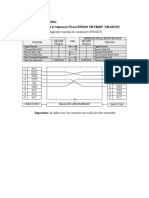 Cable Fiscal Serial TM-T88III TM-H6000II