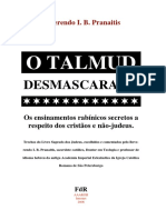 O Talmud Desmascarado - Ensinamentos Rabínicos Contra Cristaos PDF