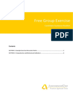 Free Group Exercise: Assessmentday