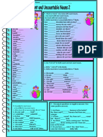 Count and Uncountable Nouns - 23870