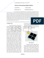 Automatic Solar Tracker System
