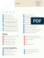 Vim Cheat Sheet