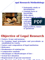 Legal Research Methodology