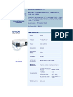 Proforma Proyector