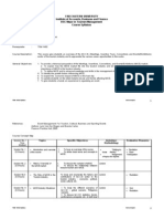 EVENTS MGT Course Syllabus