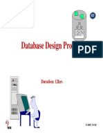 Database Design Process: Duration: 12hrs