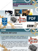 Cdim Curso Estrategias Mantenimiento