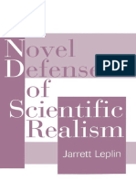 1997 Leplin - A Novel Defense of Scientific Realism PDF