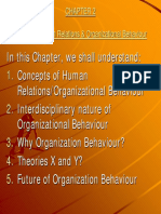 Organizational Behavior & Human Relations