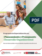 Brochure Especializaciones