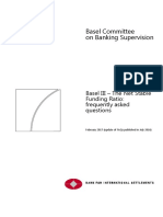 Basel Committee On Banking Supervision: Basel III - The Net Stable Funding Ratio: Frequently Asked Questions