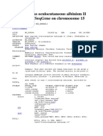 Homo Sapiens Oculocutaneous Albinism II NEW