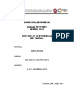 Simulación - Portafolio de Evidencias 1er Parcial