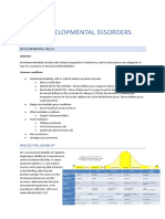 Neurodevelopmental Disorders