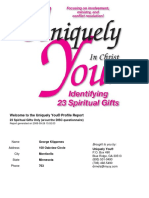 Uniquely You Spiritual Gifts GK 23