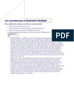 An Introduction To Economic Analysis: After Reading This Chapter, You Will Be Conversant With