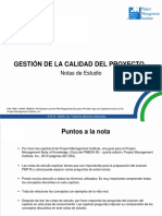 Gestión de Calidad de Proyectos