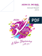 AEON Annual Report 2013