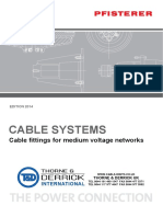 Pfisterer MV CONNEX Inner Cone Plug Cable Terminations Size 0 To 3S