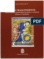 Damian Mrugalski OP, IL DIO TRASCENDENTE Nella Filosofia Allessandrina Giudaica e Cristiana: Filone e Clemente