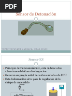 Sensor de Detonación