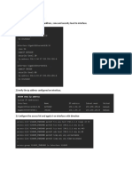 Basic ASA Configuration: 1) Configure The Hostname, IP Address, Zone and Security Level To Interface