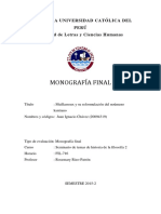 Meillassoux y Su Reformulación Del Noúmeno Kantiano