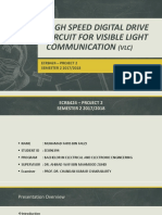 Fyp 2 High Speed Digital Drive Circuit For Visible Light