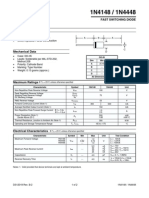 Fast Switching Diode: DO-35 Dim Min Max A B C D All Dimensions in MM