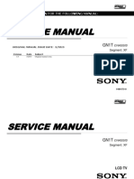 SONY XBR-55X850C - XBR-55X855C - XBR-55X857C - XBR-65X850C - Ch. - GN1T PDF