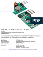 433Mhz RF-TX&RX