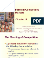 Firms in Competitive Markets